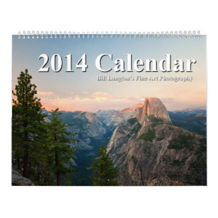 Bill Langton's Fine Art Photography 2014 Calendar Kalender