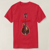 Bill Monroe 1923 Gibson F5 Mandolin TShirt (Design voorkant)