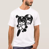 Bill Murray is mijn geestesdier Unisex Bill Murray T-shirt (Voorkant)