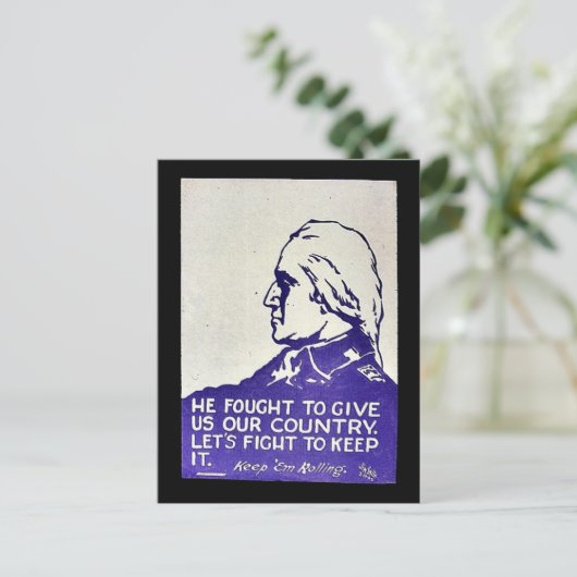 Bill of Rights Production and Lefts Briefkaart (Staand voorkant)