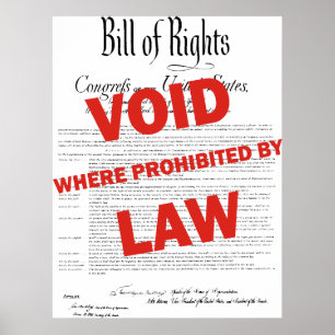 Bill of Rights - VOID Poster