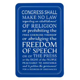 Bill of Rights Vrijheid van meningsuiting belette Magneet