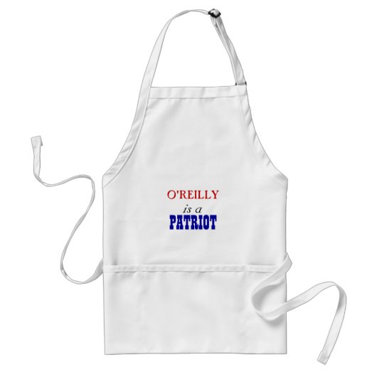 Bill O'Reilly Patriot Standaard Schort (Voorkant)