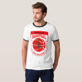 Bill Russell BASKETBALL T-shirt (Voorkant volledig)