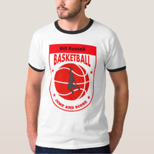 Bill Russell BASKETBALL T-shirt