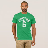 Bill Russell Boston Jersey Shirt Green (Voorkant volledig)