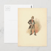 Bill Sikes Oliver Twist Briefkaart (Voorkant / Achterkant)