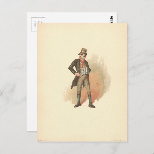  Bill Sikes Oliver Twist Briefkaart (Voorkant / Achterkant)