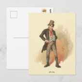 Bill Sikes van Kyd, Charles Dickens Oliver Twist Briefkaart (Voorkant / Achterkant)