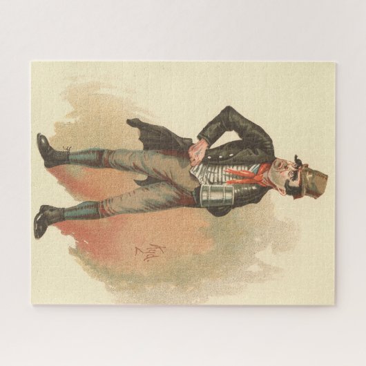 Bill Sikes van Kyd, Charles Dickens Oliver Twist Legpuzzel (Horizontaal)