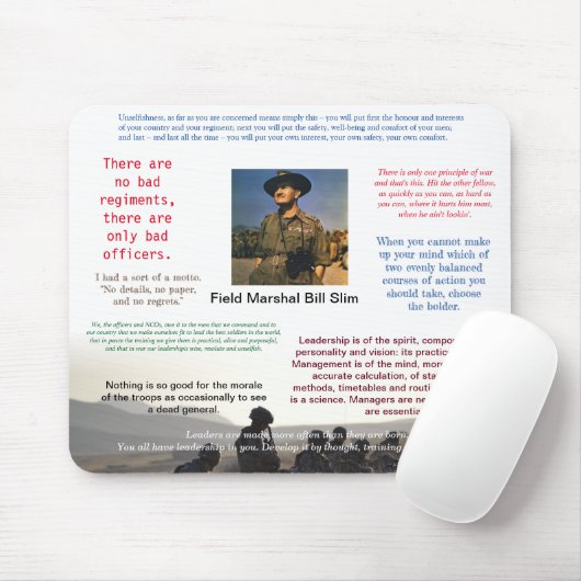 Bill Slim Leadership Mouse Mat Muismat (Met muis)
