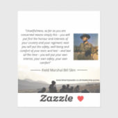 Bill Slim 'Unegoïsme' Sticker (Vel)