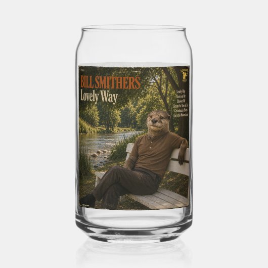 Bill Smithers: een Parodie Blikvorm Glas (Voorkant)