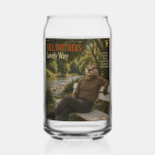 Bill Smithers: een Parodie Blikvorm Glas (Achterkant)