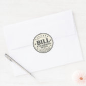 Bill Standaard Uitgave Serie 2026 Ronde Sticker (Envelop)