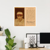 Bill Steele Cardinals Baseball 1912 Poster (Thuiskantoor)