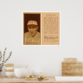 Bill Steele Cardinals Baseball 1912 Poster (Keuken)