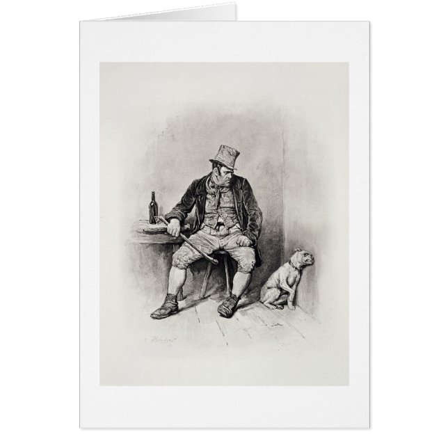 Bill Sykes en zijn hond uit Charles Dickens: A G (Voorkant)