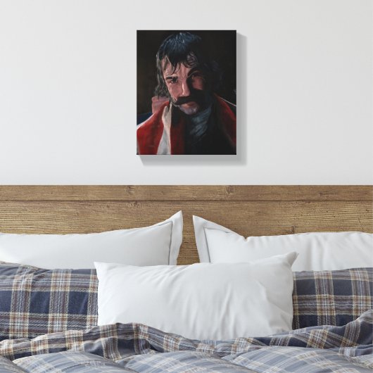 Bill the Butcher Canvas Afdruk (Insitu (Slaapkamer))