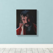 Bill the Butcher Canvas Afdruk (Insitu (Houten vloer))