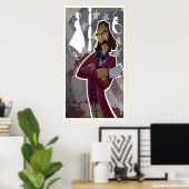 Bill "The Butcher" Cutting Poster (Thuiskantoor)