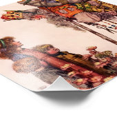 "Bill the Minder" van W Heath Robinson Foto Afdruk (Hoek)