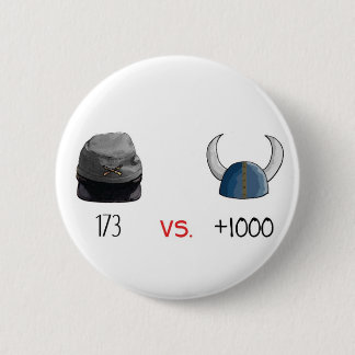 Bill vs. Eric (leeftijdsversie) - knop Ronde Button 5,7 Cm