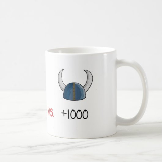 Bill vs. Eric (leeftijdsversie) - mok (Rechts)