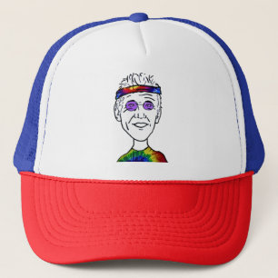 Bill Walton Basketball Guy, Bill Walton 32 Trucker Pet