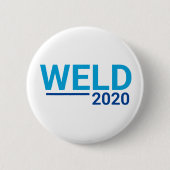 Bill Weld 2020 Ronde Button 5,7 Cm (Voorkant)