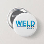 Bill Weld 2020 Ronde Button 5,7 Cm (Voorkant /achterkant)