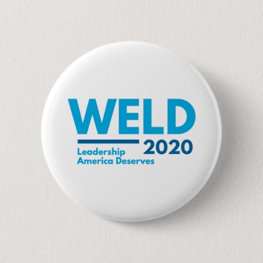Bill Weld voor President 2020 Ronde Button 5,7 Cm (Voorkant)