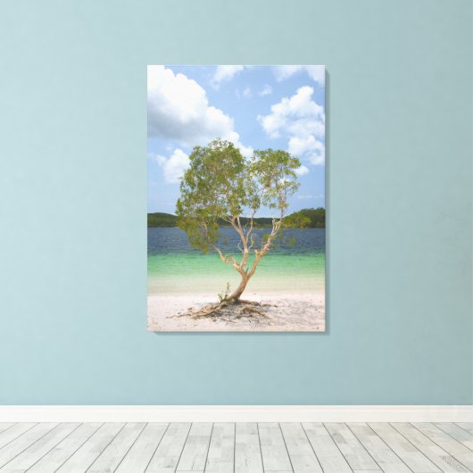 BILLABONG BOOM 24x36 Canvas Afdruk (Insitu (Houten vloer))