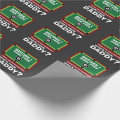 Billard Biliard Love Snooker Pool Funny Daddy Dad Cadeaupapier (Hoek)