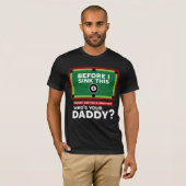 Billard Biliard Love Snooker Pool Funny Papa T-shirt (Voorkant volledig)