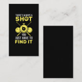 Billard King Funny 8 Ball Quote Visitekaartje (Voorkant / Achterkant)