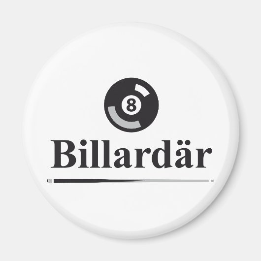 Billard Magneet (Voorkant)