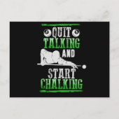 Billard Style Briefkaart (Voorkant)