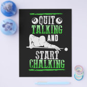 Billard Style Flyer (Enkel)