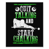 Billard Style Foto Afdruk (Voorkant)