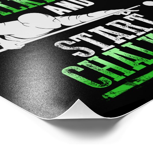 Billard Style Foto Afdruk (Hoek)