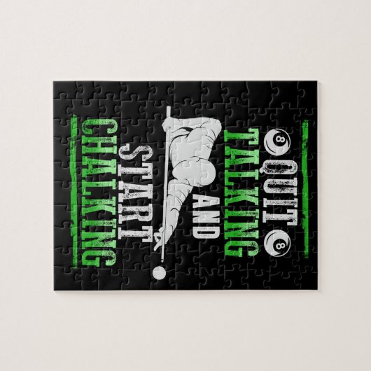 Billard Style Legpuzzel (Horizontaal)