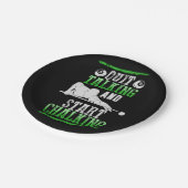 Billard Style Papieren Bordje (Gekanteld)