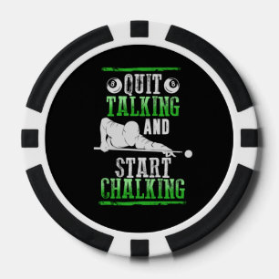 Billard Style Poker Chips