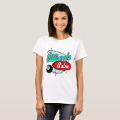 Billards Babe T-shirt (Voorkant volledig)