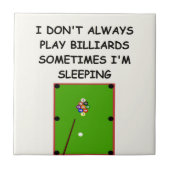 billards tegeltje (Voorkant)