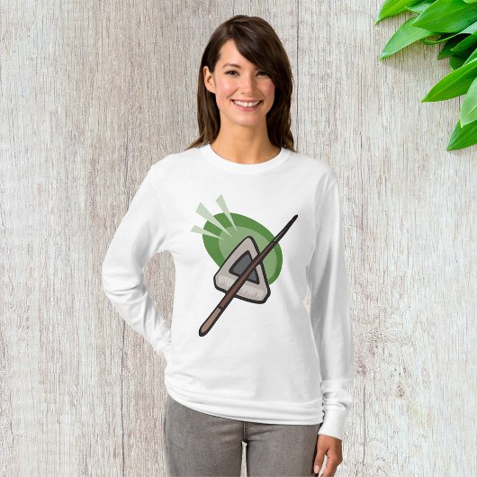 Billards Vrouwen Lange-Sleeve T-shirt