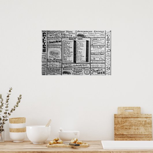 BILLBOARD 1939 POSTER (Keuken)