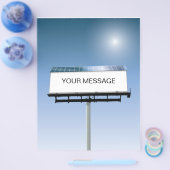 Billboard Flyer met zonne-energie (Enkel)