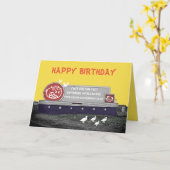 BILLBOARD W/Ducks Dove Kaart (Gele Bloem)